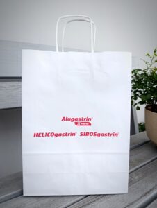torba papierowa z nadrukiem